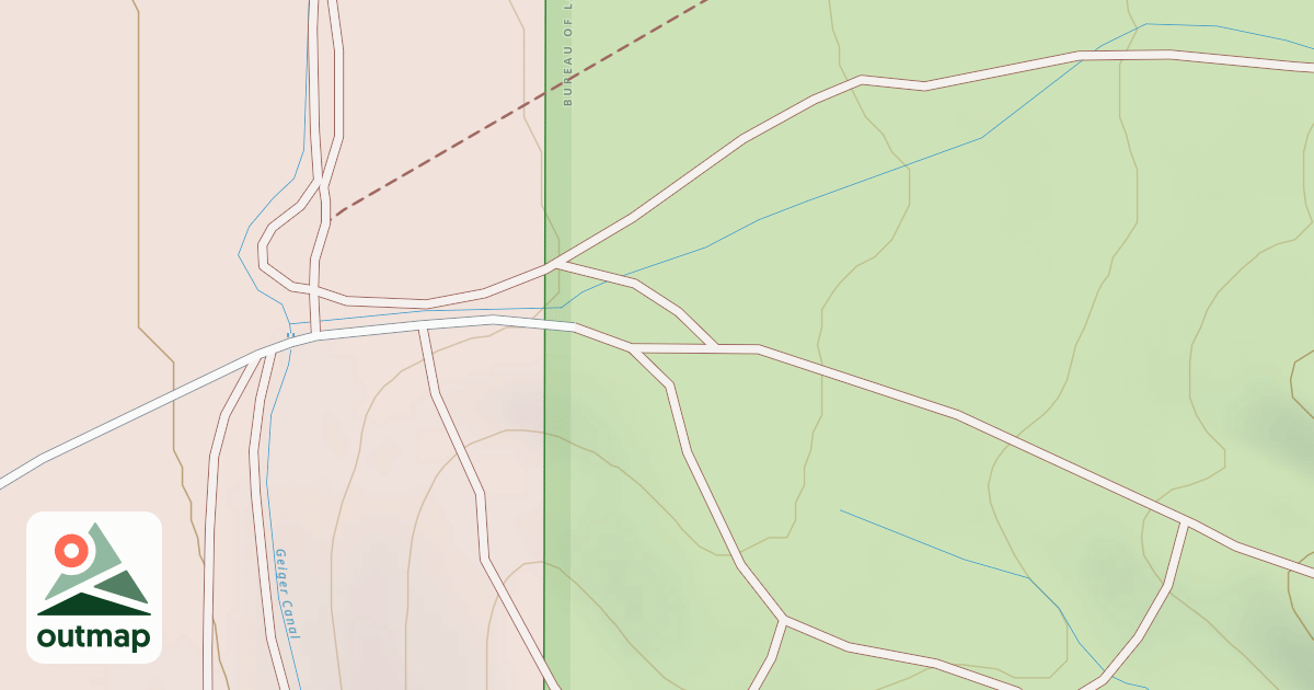 Map of BLM National GTLF Public Motorized Roads 419aa97e-a19e-4e9b-898d-95849e5eea51