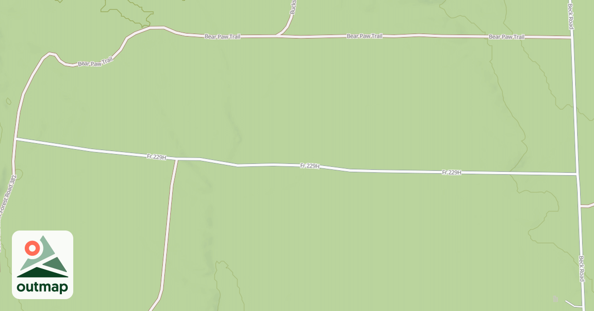 Map of FR 229H