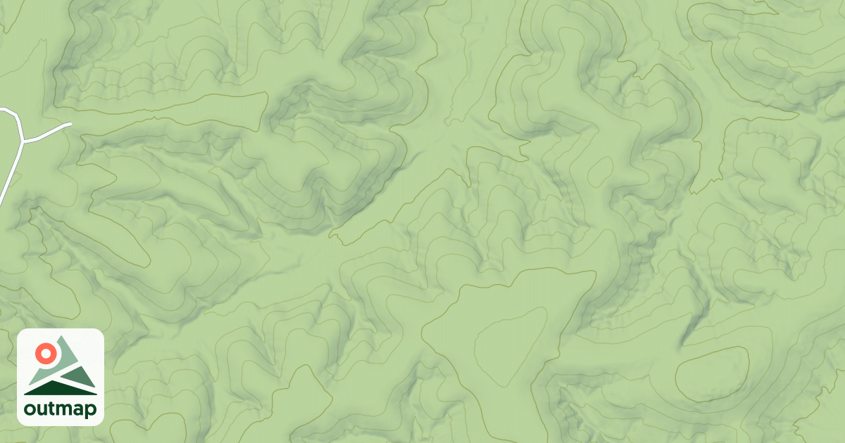 Map of LOGAN MOUNTAIN in Iron