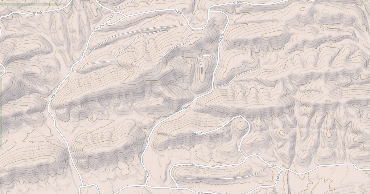 Map preview of USFS National Forest System Roads {D2F06028-0644-4D2E-B397-8B227E84829D}