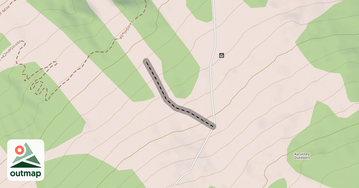 Map of Miller's Mile