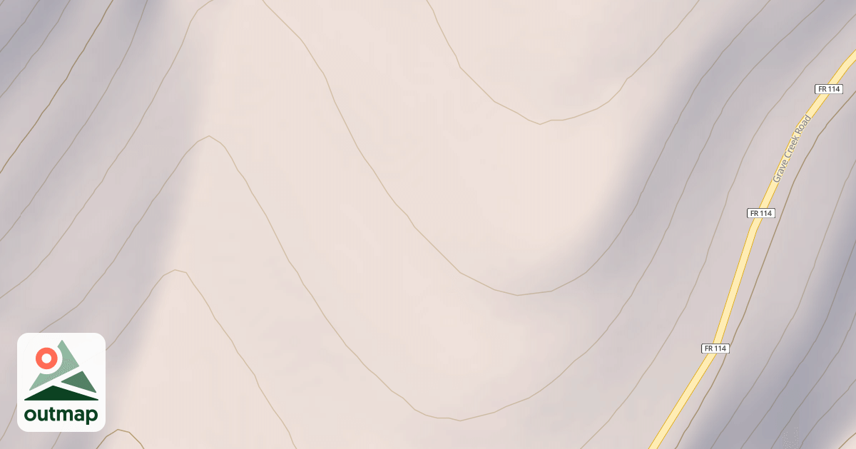 Map of Birch X-C Ski Loop A