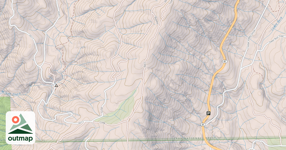 Map of ALLEN RIDGE