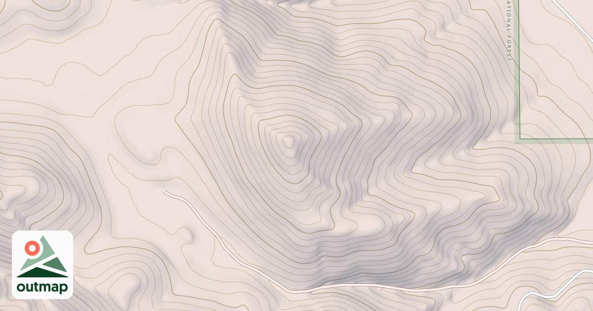 Map of RESERVOIR CANYON