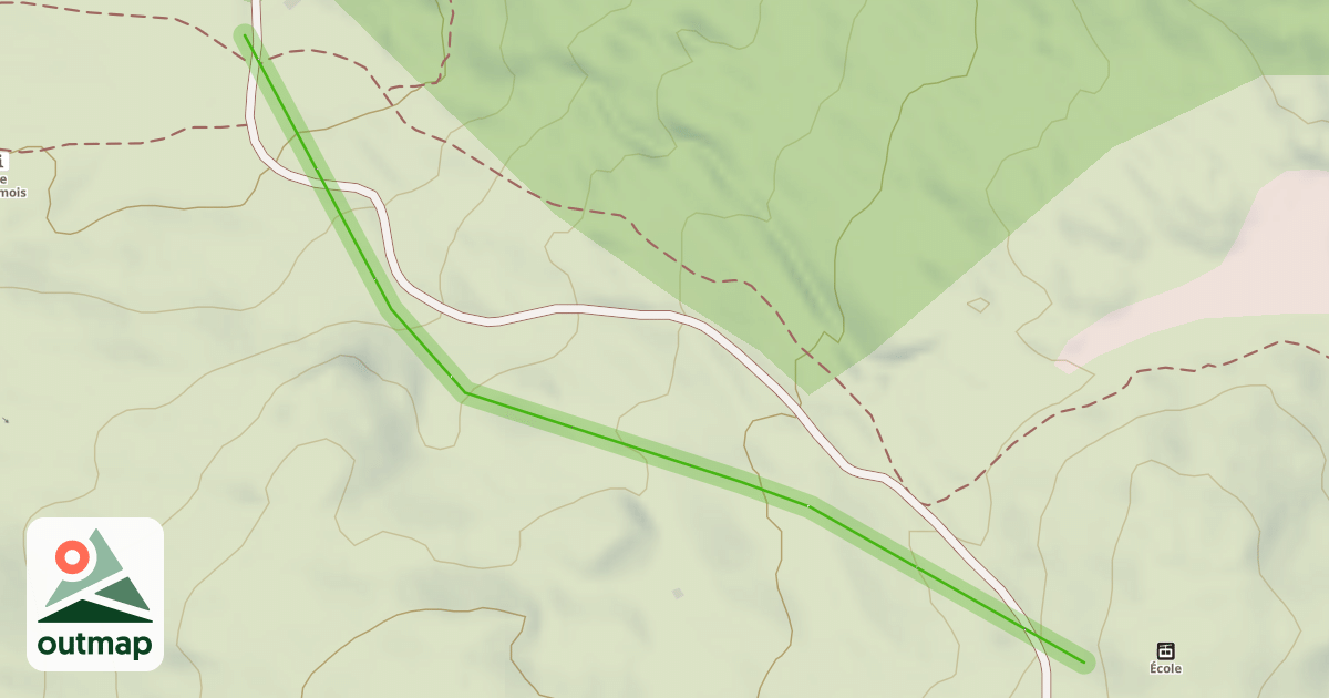 Map of Chamois