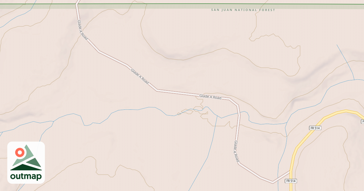 Map of GLADE A