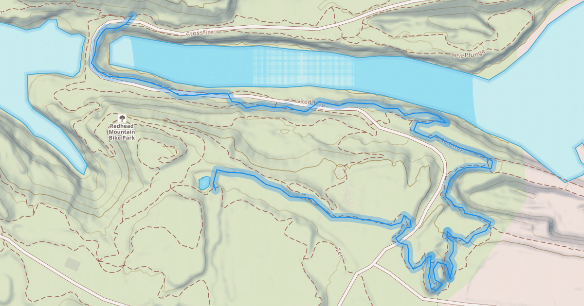 Map preview of Red Hop (blue)