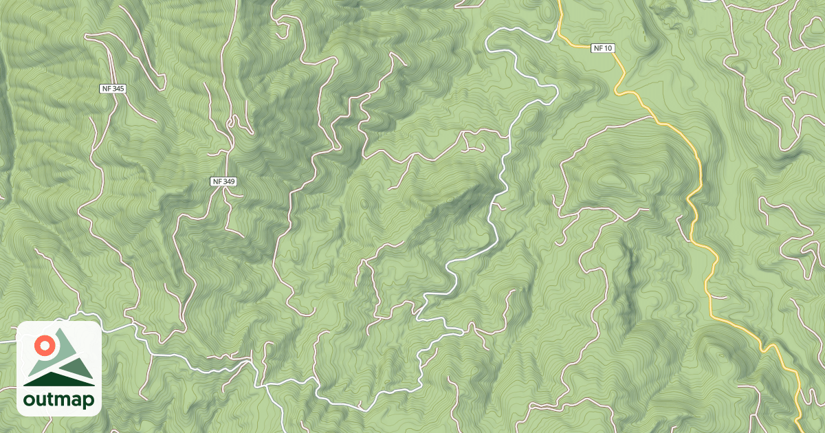 Map of IVY CREEK