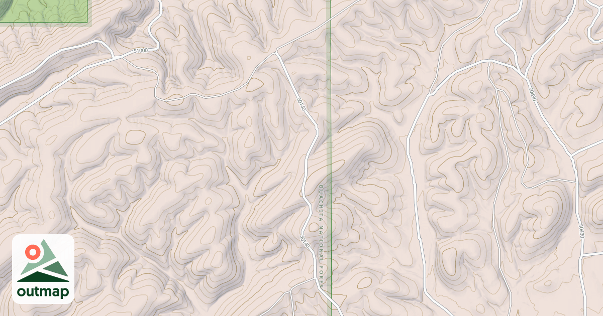 Map of USFS National Forest System Roads {D94309E6-8B2A-4E09-B352-48458D0FD075}