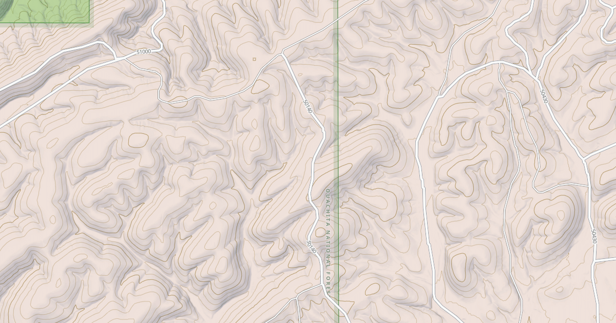 Map preview of USFS National Forest System Roads {D94309E6-8B2A-4E09-B352-48458D0FD075}
