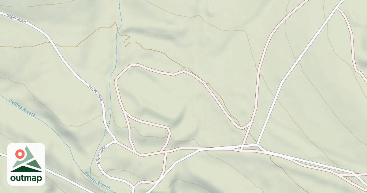 Map of Whiskey Springs Trails