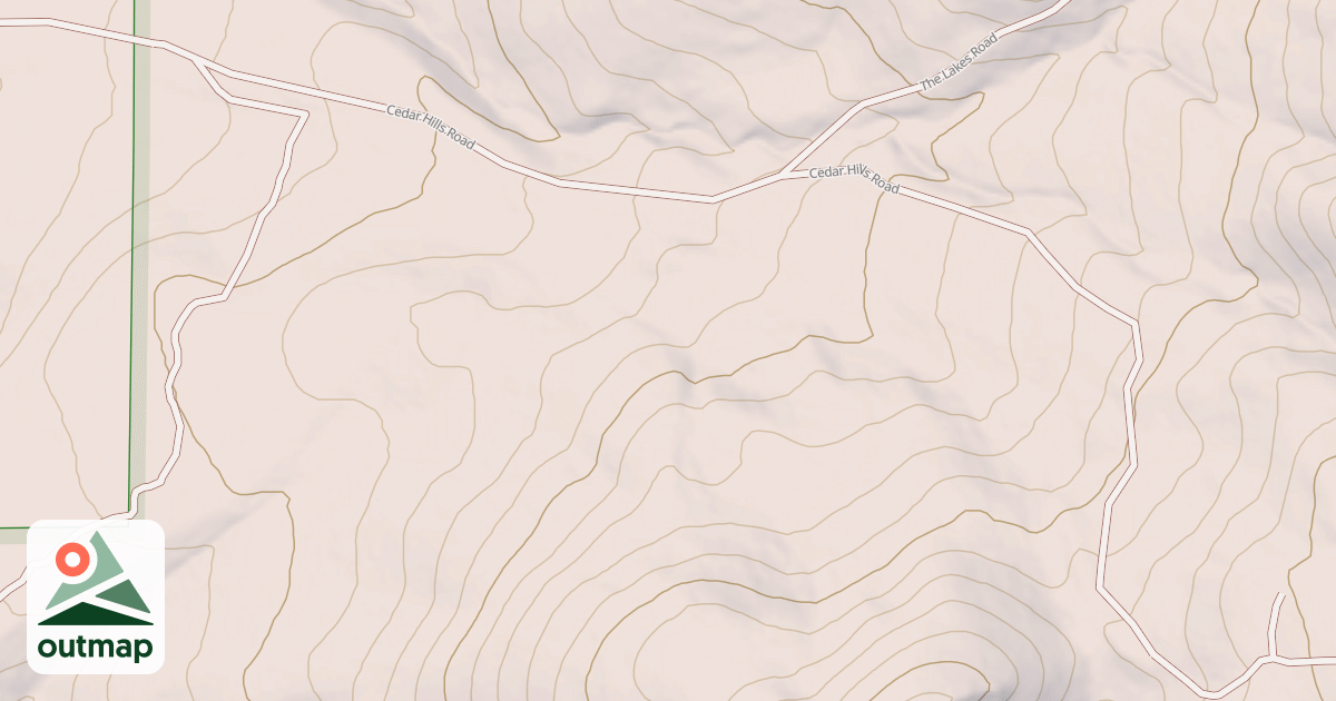 Map of CEDAR HILLS