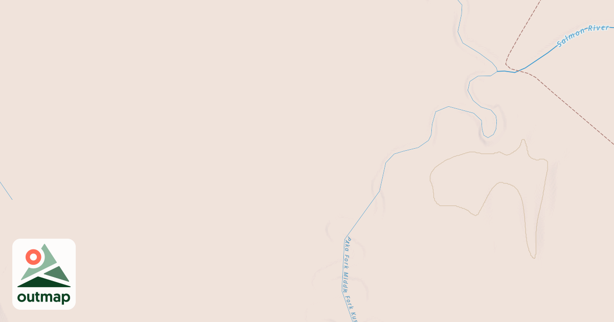 Map of Iditarod National Historic Trail