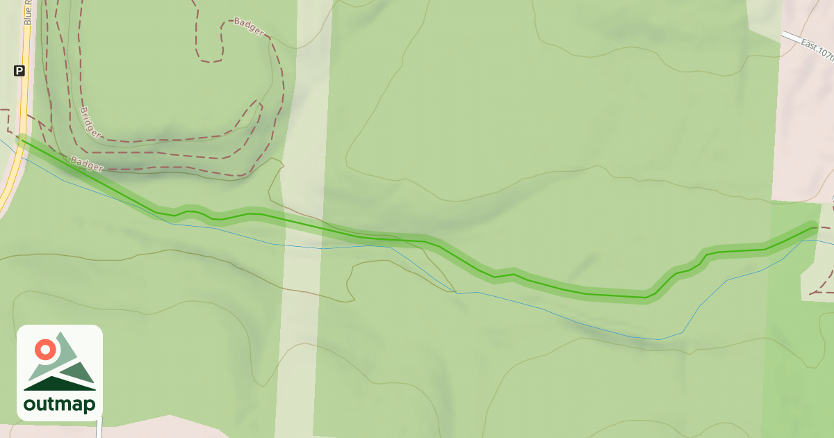 Map of Gambril Tract Park Access