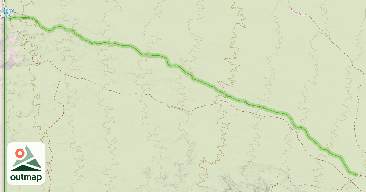 Map of Delsie Trail