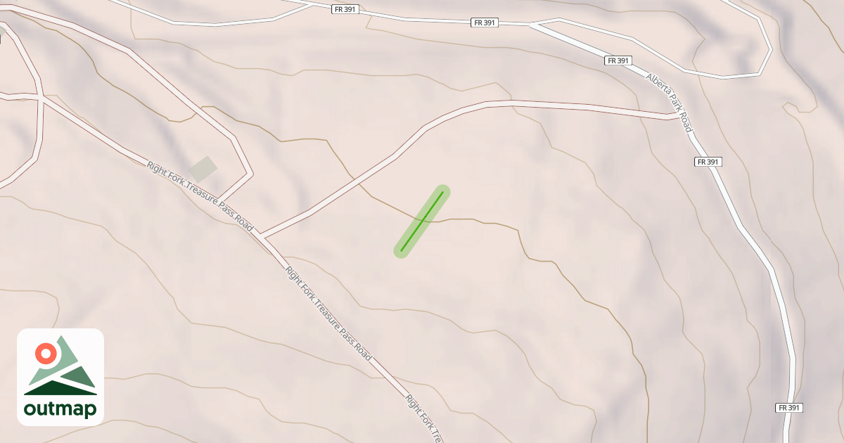 Map of Spencer's Run