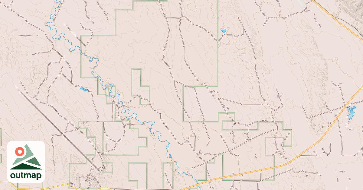 Map of SIXMILE BASIN