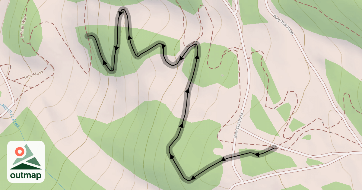 Map of Upper No Joke