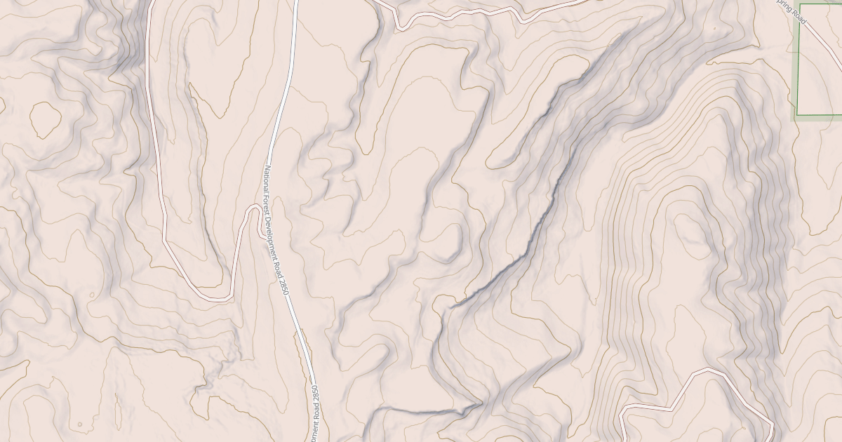 Map preview of USFS National Forest System Roads {2DD65C88-7387-46AB-9740-95EA31DC5901}