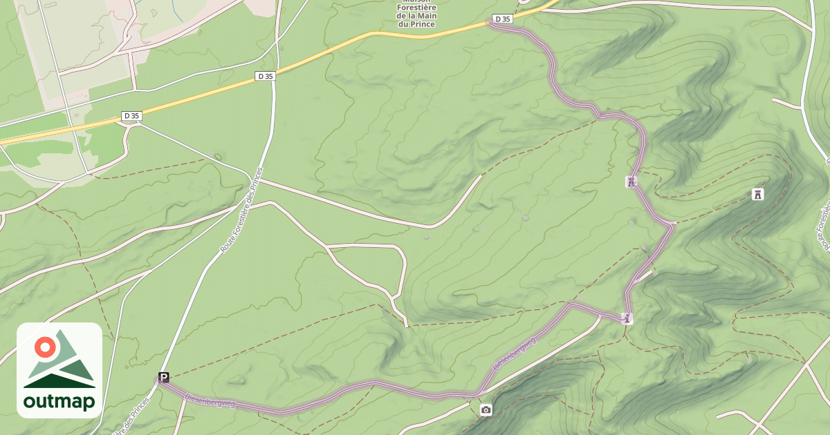 Map of Biesenbergweg