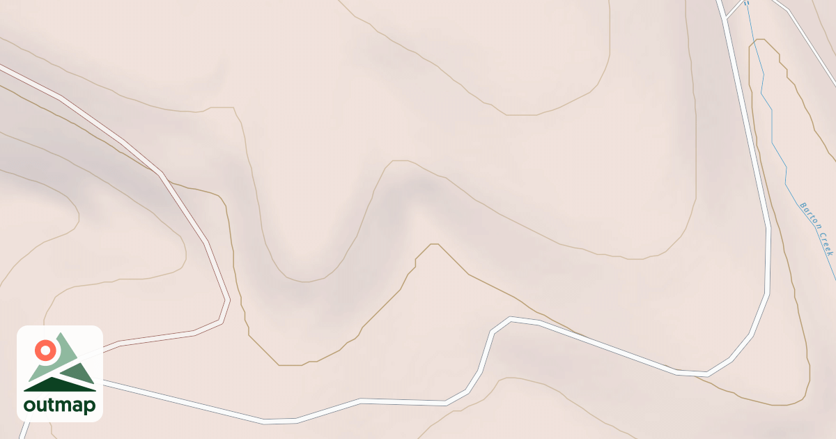Map of BURTON CREEK A