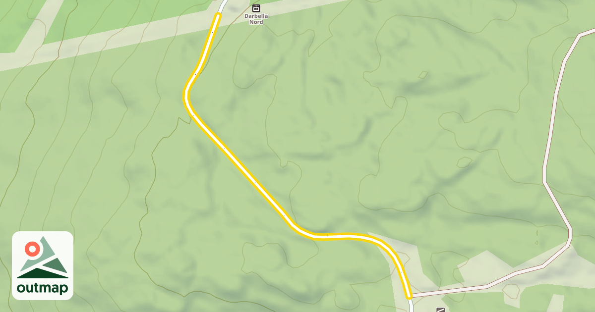 Map of Route Forestière des Tuffes