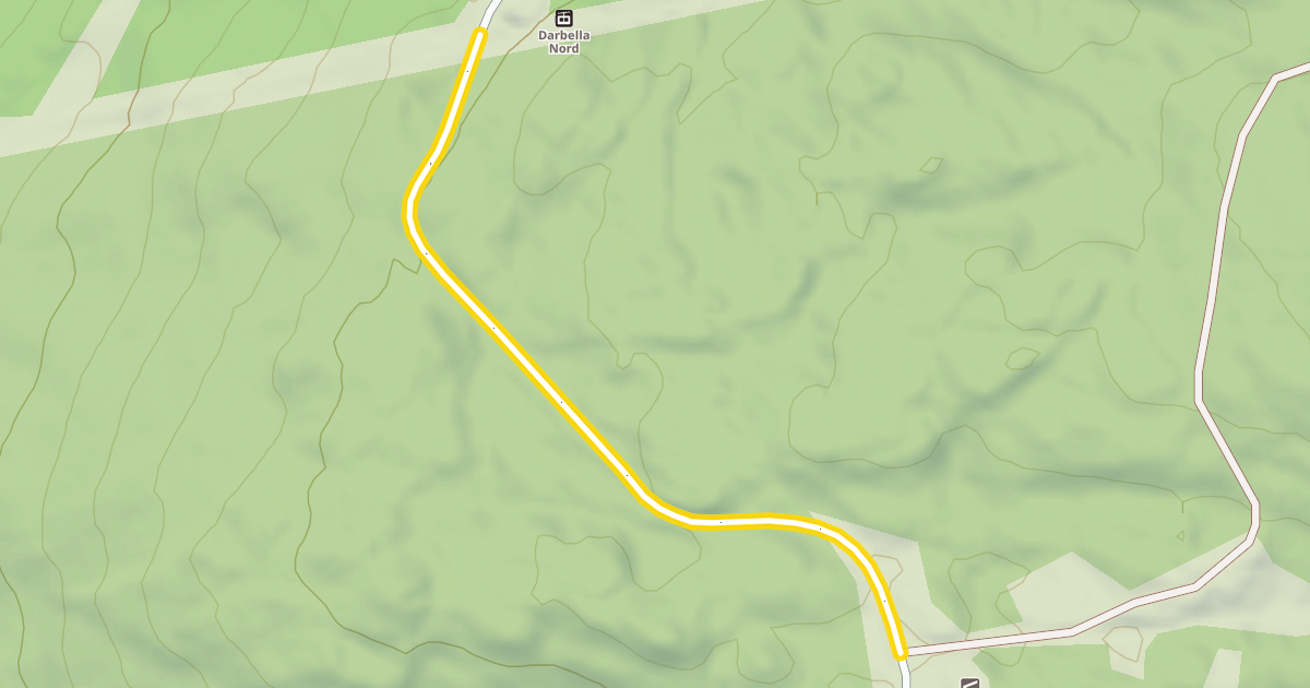 Map preview of Route Forestière des Tuffes