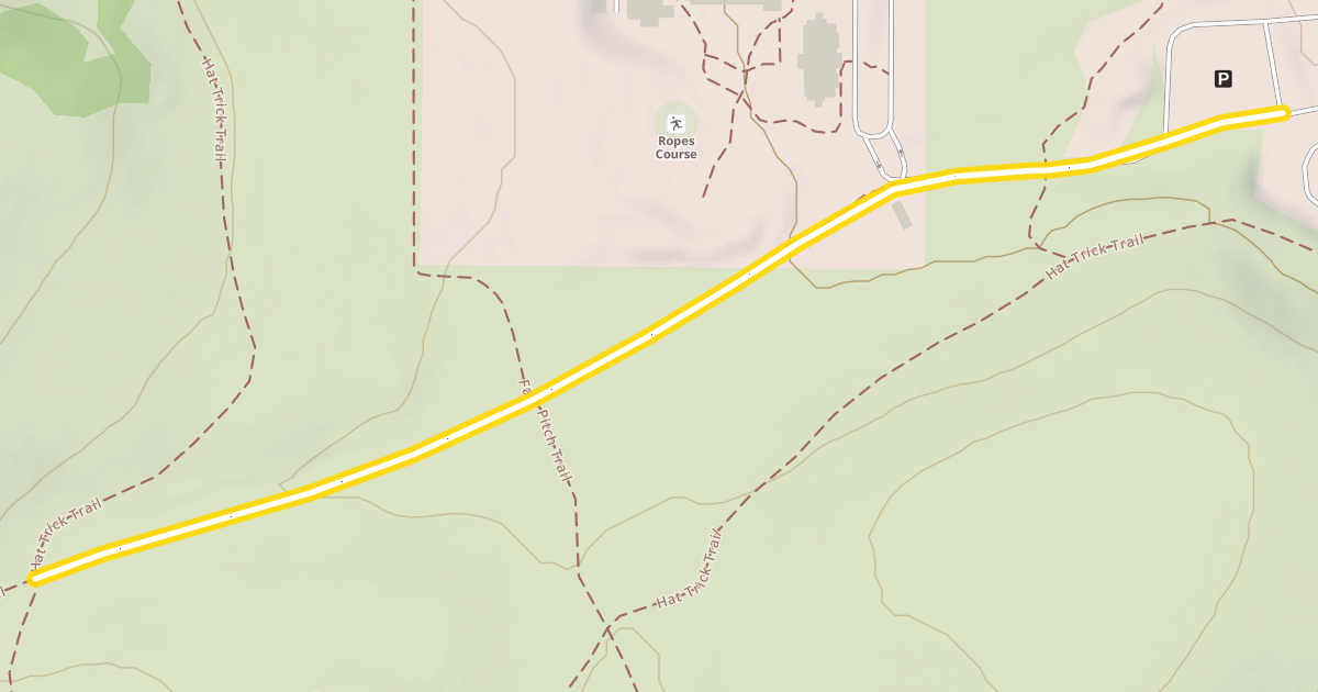 Map preview of Fairway Hills Trail