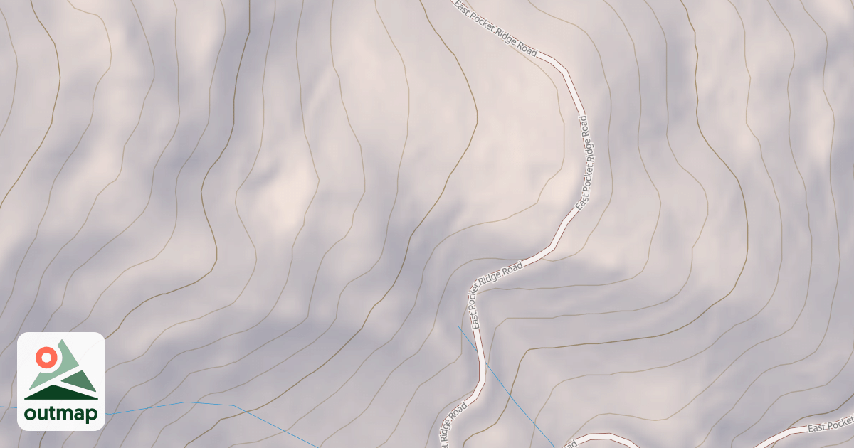 Map of POCKET RIDGE SPUR A