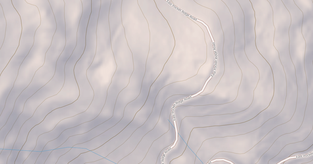 Map preview of POCKET RIDGE SPUR A
