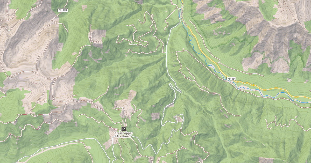 Map preview of AUGUSTA CREEK
