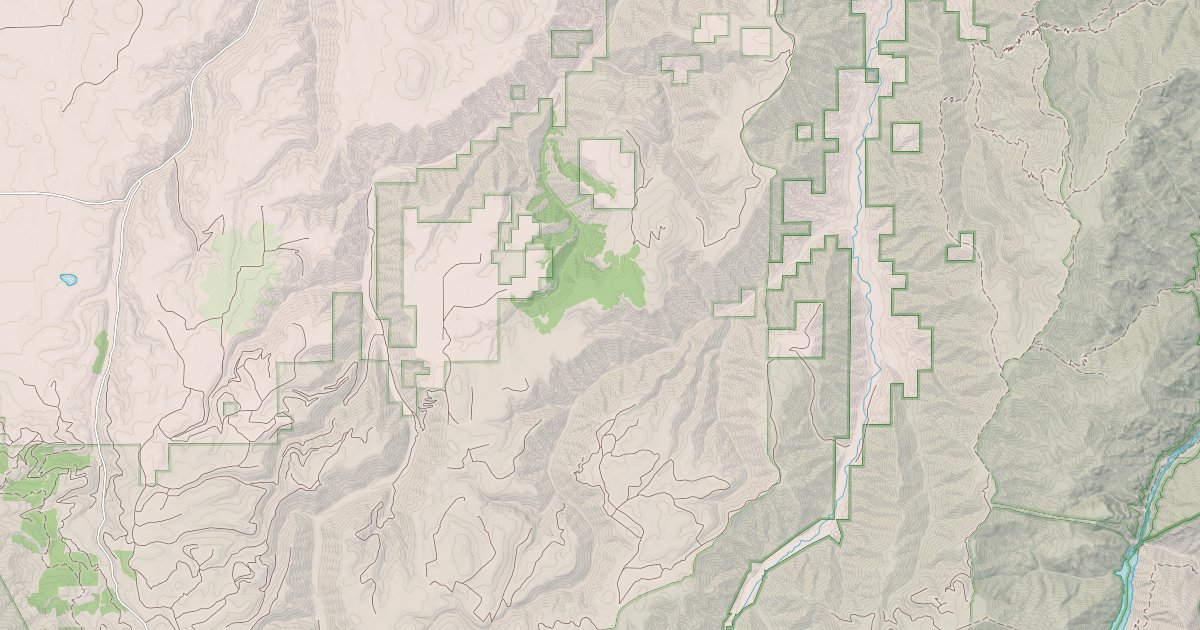 Map preview of Harl Butte Snowmobile