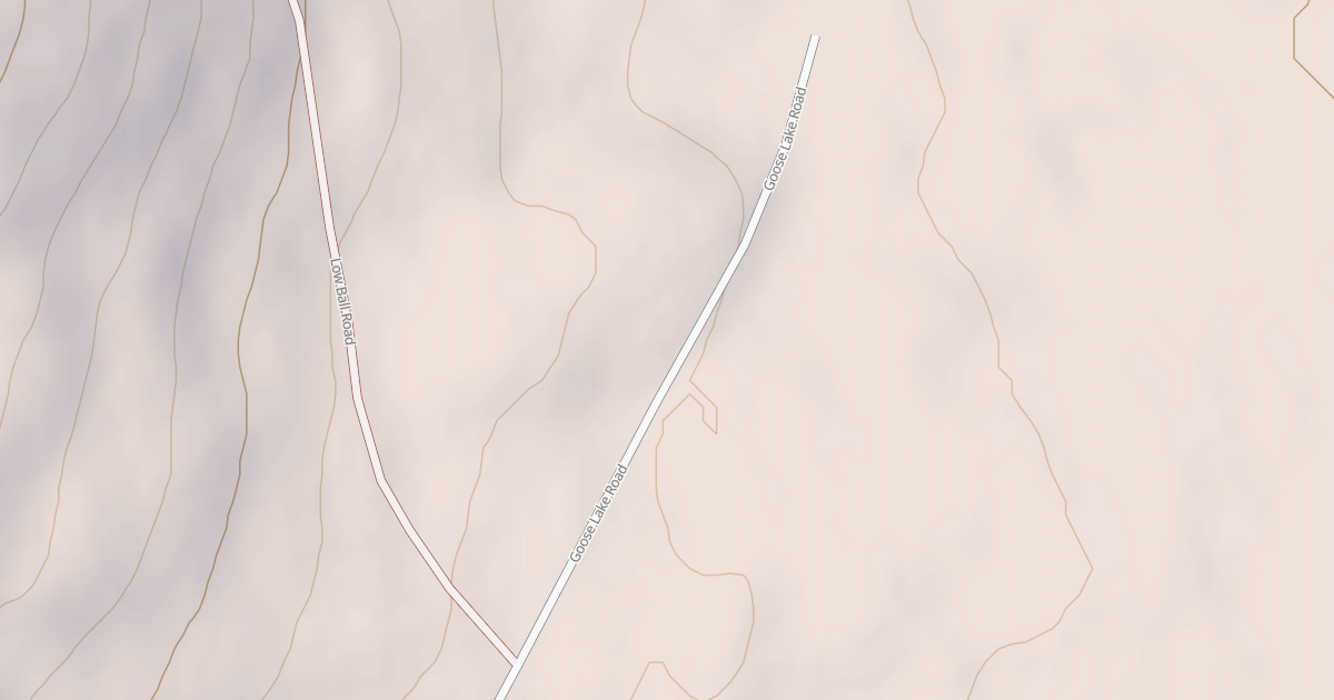 Map preview of GOOSE LAKE