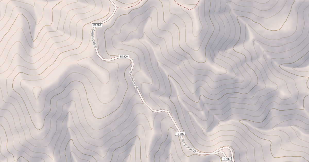 Map preview of Danskin #500