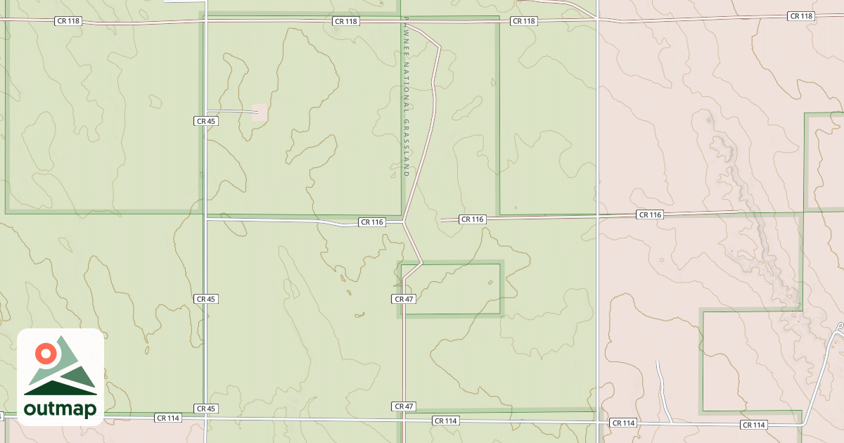 Map of ROAD 47
