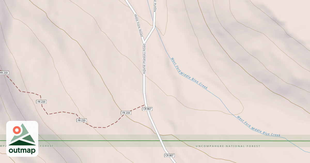 Map of BLM National GTLF Public Motorized Roads 28513743-a9db-4e6e-8155-5e273fc96c9e