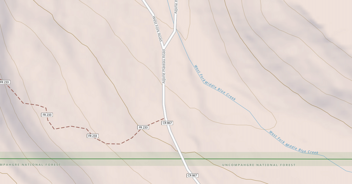 Map preview of BLM National GTLF Public Motorized Roads 28513743-a9db-4e6e-8155-5e273fc96c9e