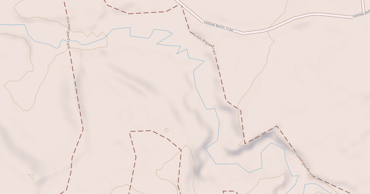 Map preview of Straight Arrows Trail