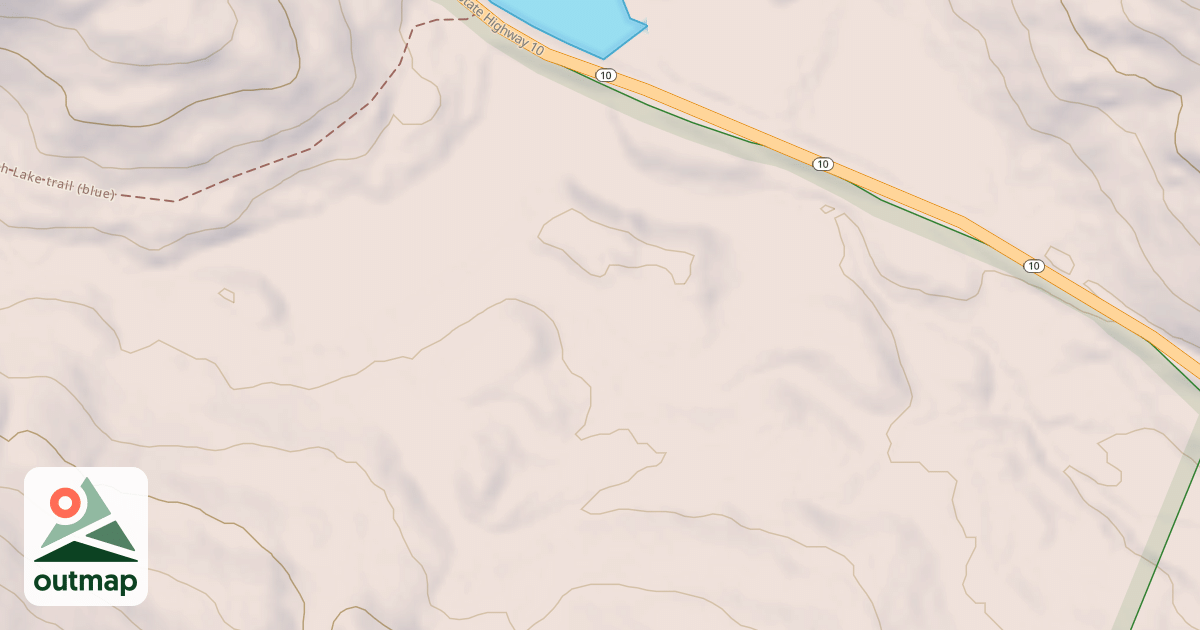 Map of Clockmill Corners Trail
