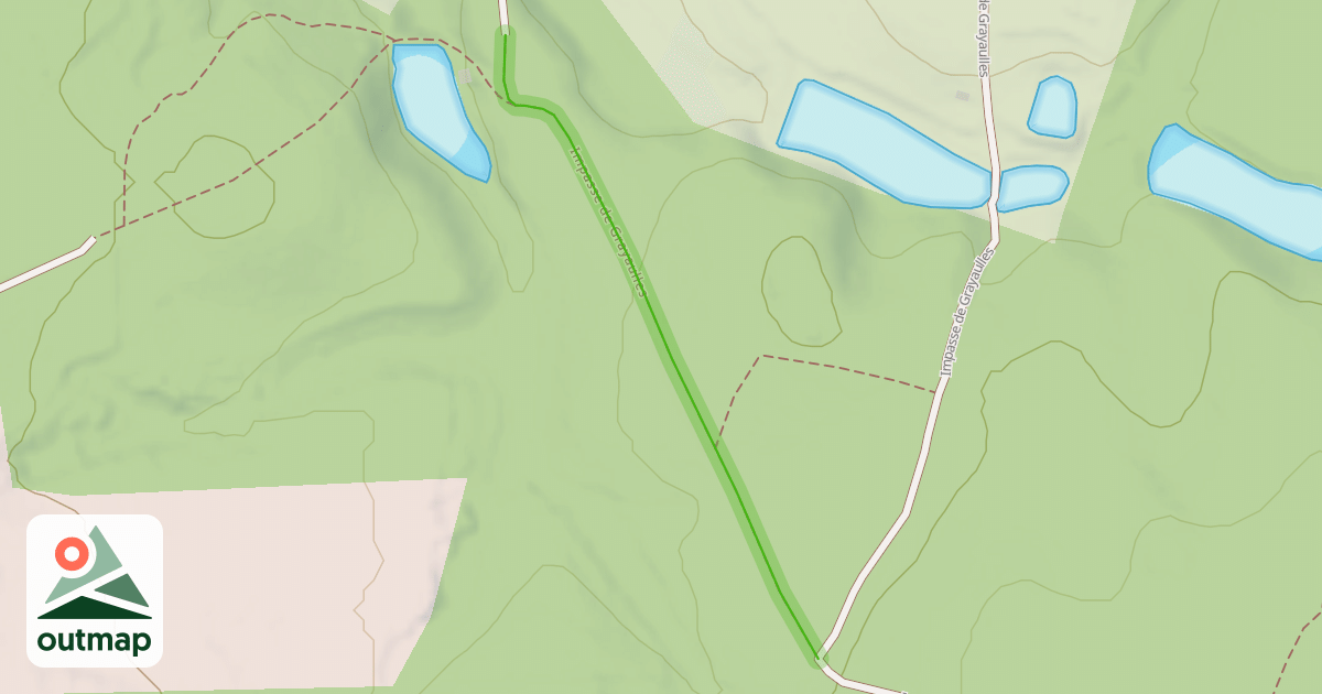 Map of Impasse de Grayaulles