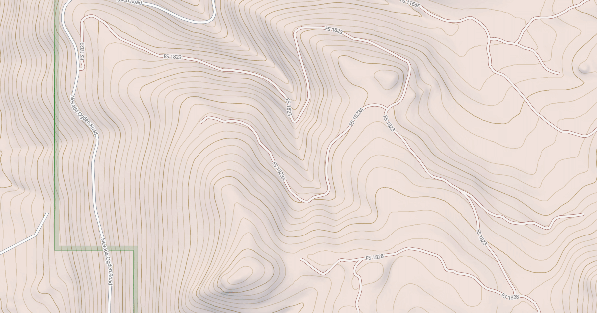 Map preview of SHORES GULCH