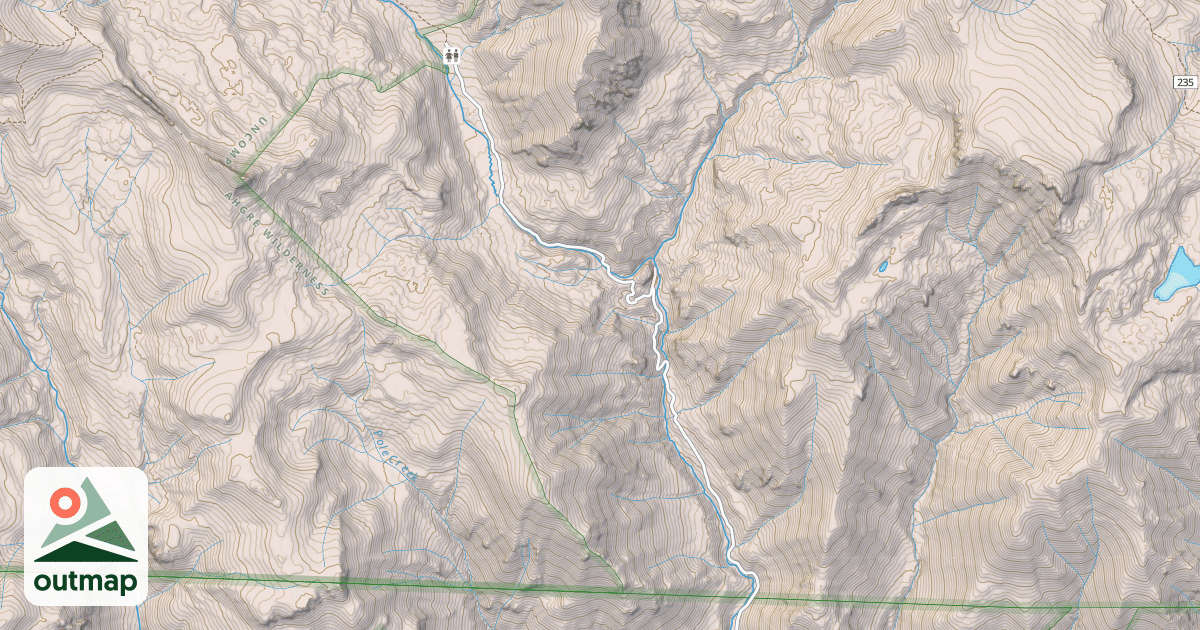 Map of NELLIE CREEK