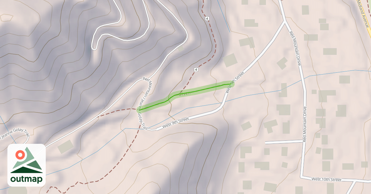 Map of Olsen