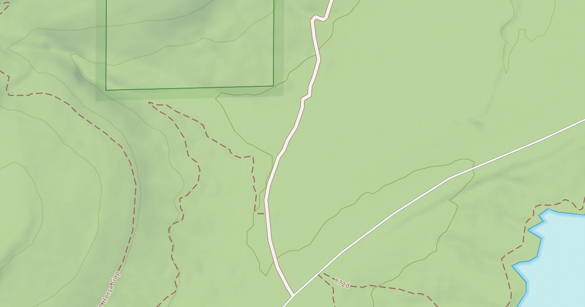 Map preview of ONE HORSE GAP SPUR R