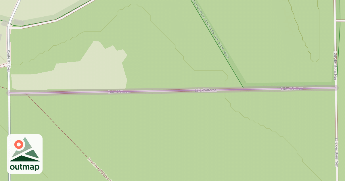 Map of Laie d'Altorne
