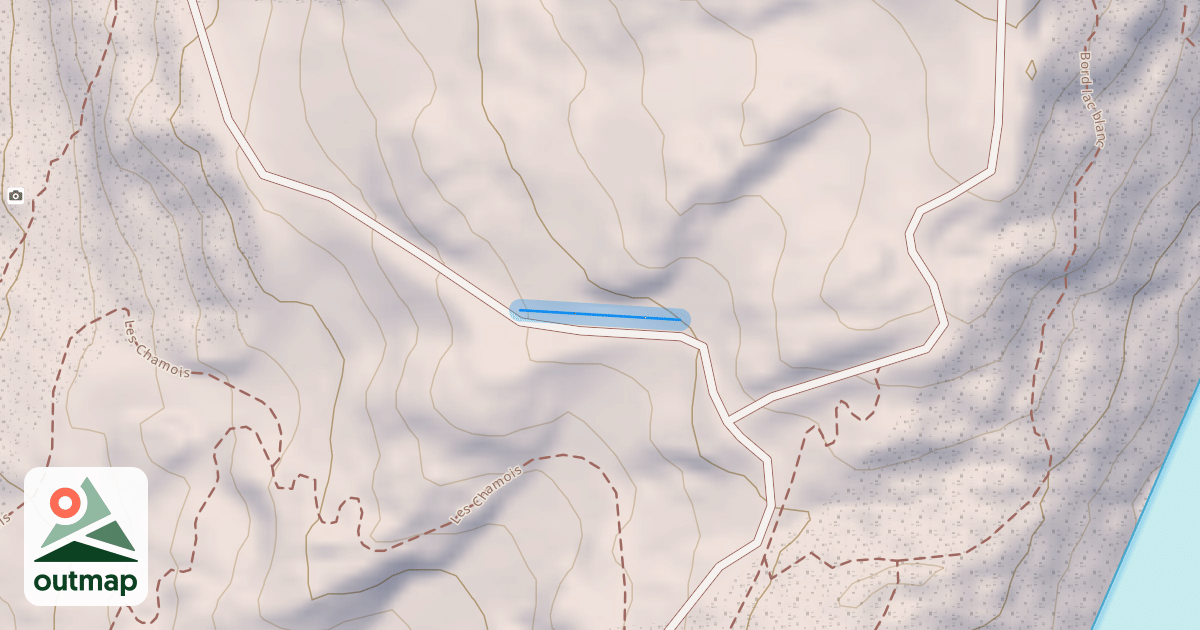 Map of Chamois