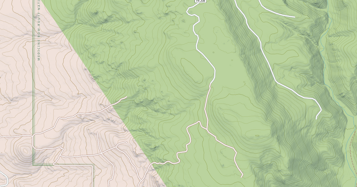 Map preview of CORRAL FENCE