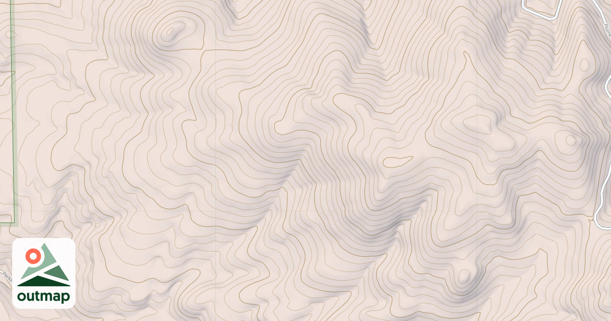 Map of OLD HILLTOP