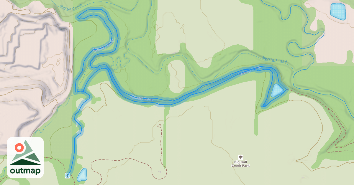 Map of Quarry Loop