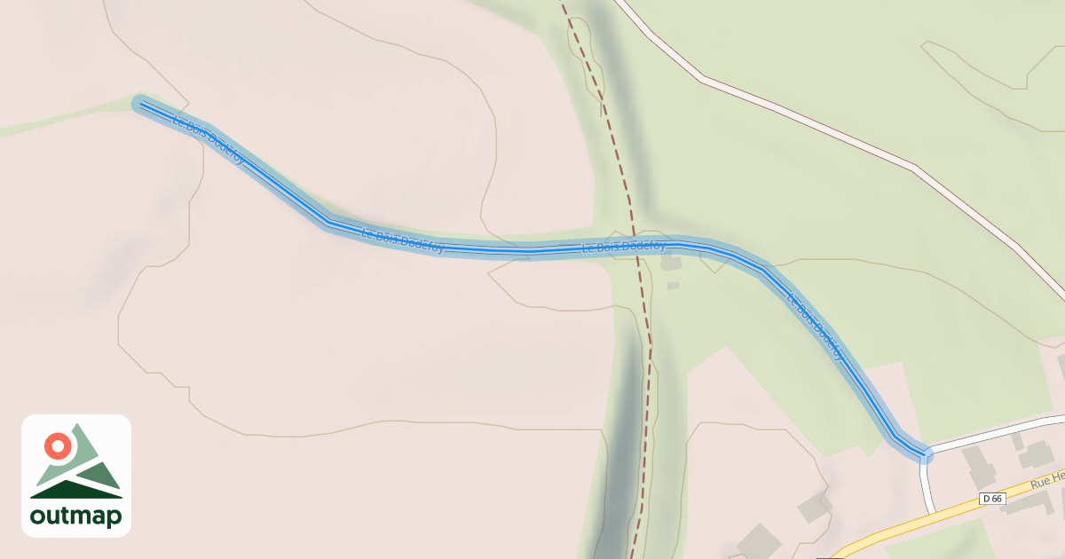 Map of Le Bois Dodefoy